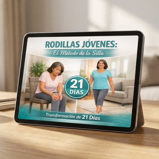 Rodillas Jóvenes: El Método de la Silla de 21 Días